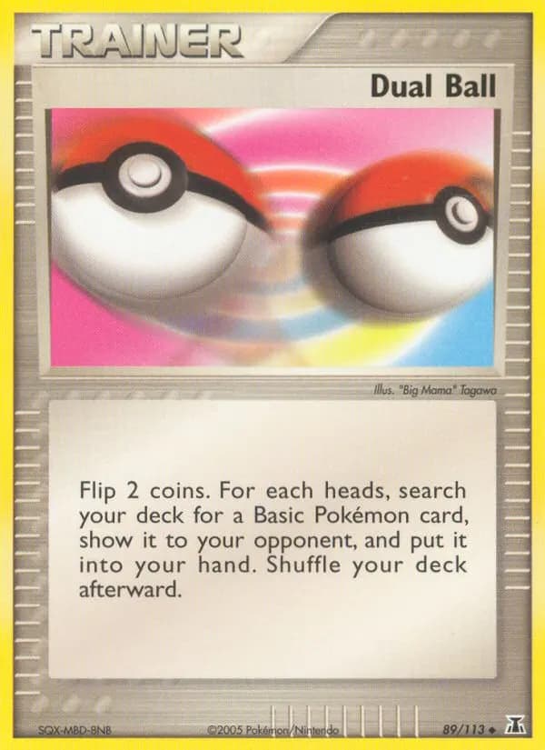 Dual Ball — Delta Species 89 Pokémon card