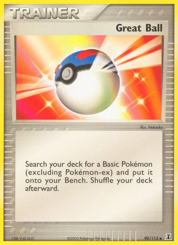 Great Ball — Delta Species 90 Pokémon card