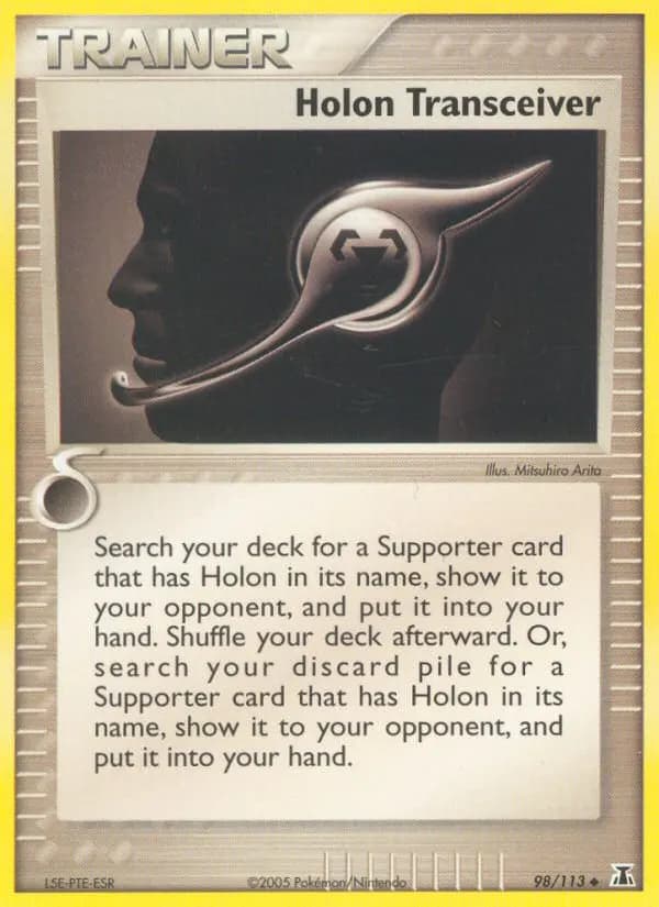Holon-Funkgerät — EX Delta Species 98 German Pokémon card