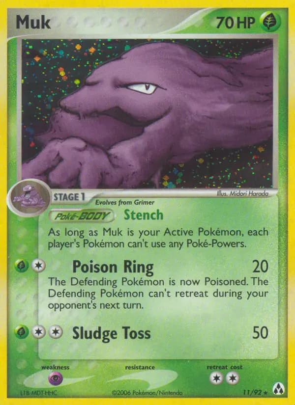 Sleimok — EX Legend Maker 11 German Pokémon card