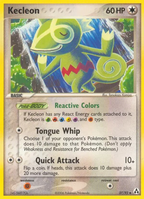 Kecleon — Legend Maker 37 Pokémon card
