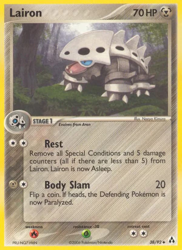Stollrak — EX Legend Maker 38 German Pokémon card