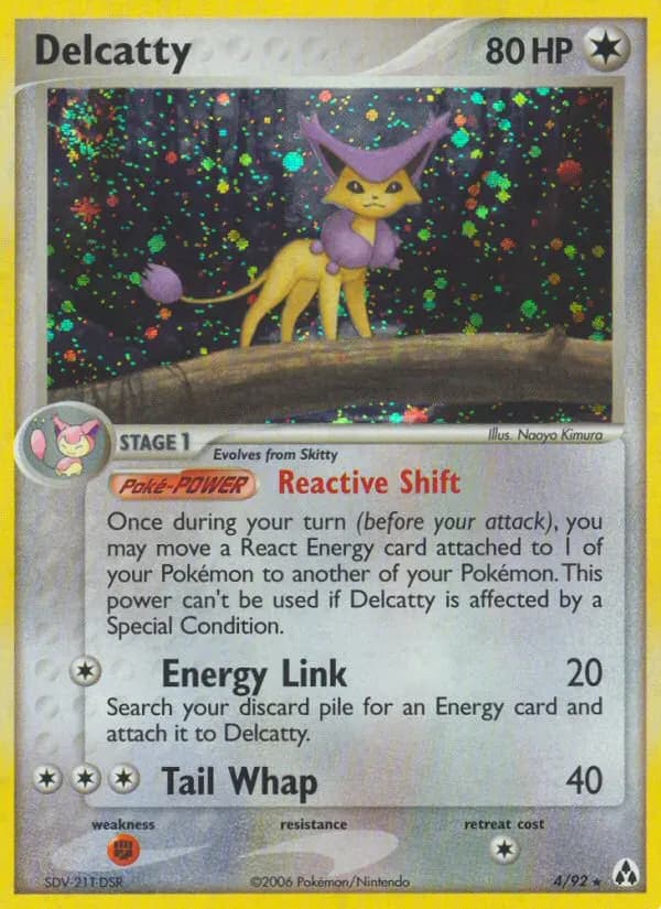 Enekoro — EX Legend Maker 4 German Pokémon card