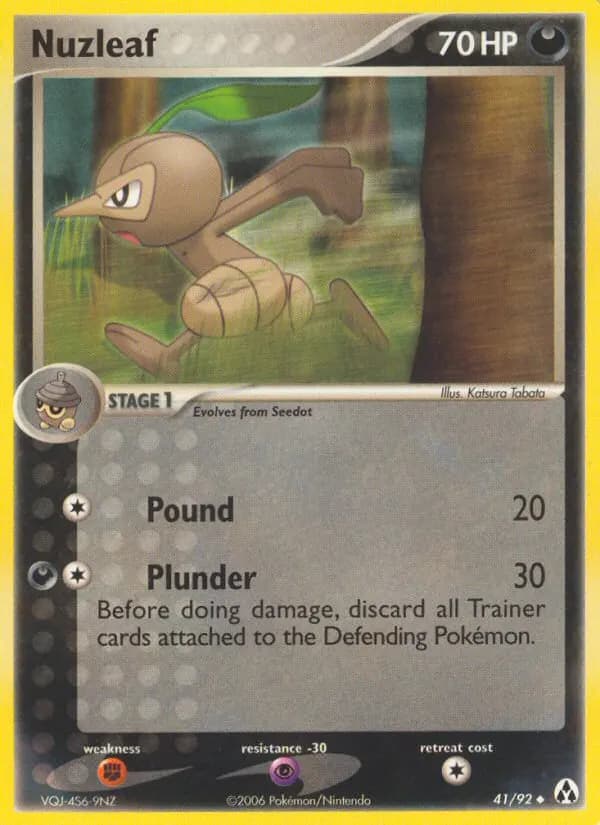 Blanas — EX Legend Maker 41 German Pokémon card
