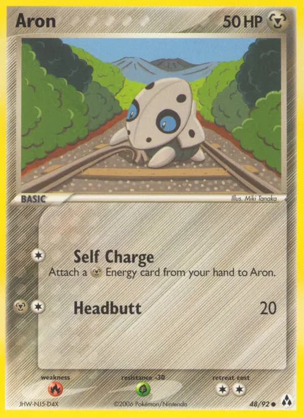 Aron — Legend Maker 48 Pokémon card