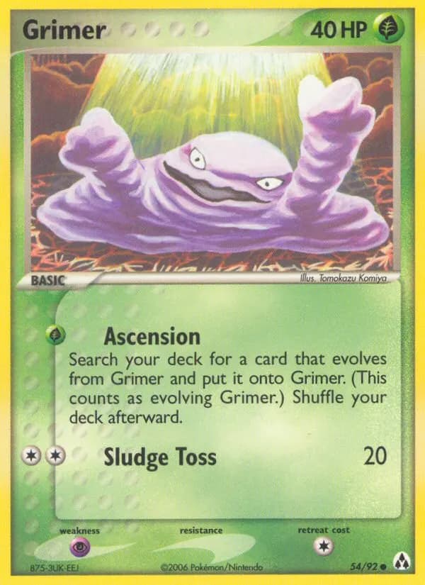 Sleima — EX Legend Maker 54 German Pokémon card