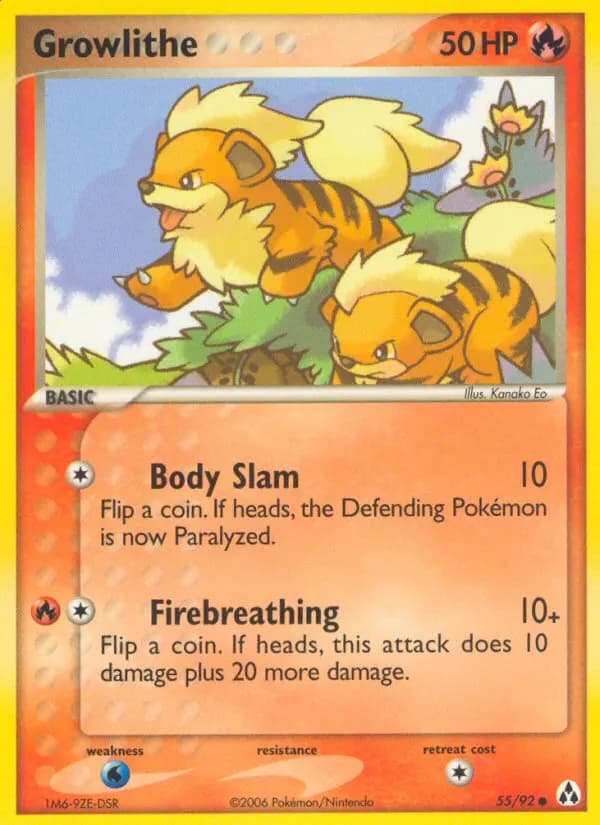 Fukano — EX Legend Maker 55 German Pokémon card