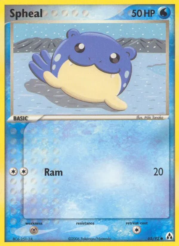Seemops — EX Legend Maker 65 German Pokémon card