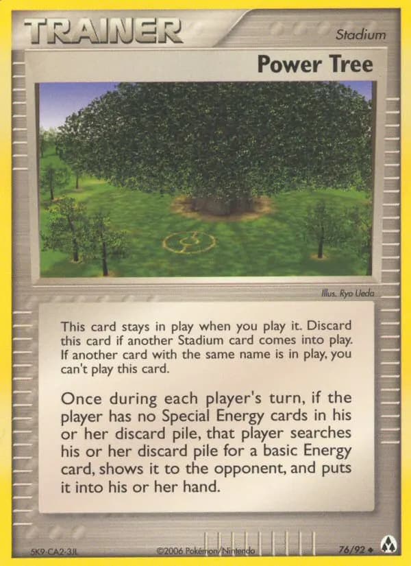 Power Tree — Legend Maker 76 Pokémon card