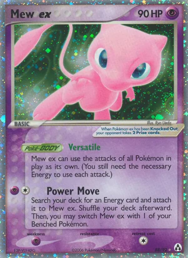 Mew ex — Legend Maker 88 Pokémon card