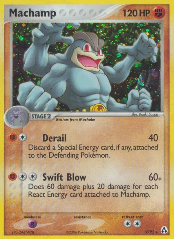 Machomei — EX Legend Maker 9 German Pokémon card