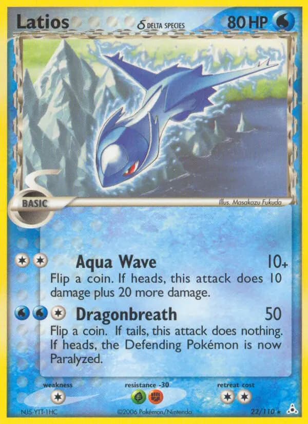 Latios δ — Holon Phantoms 22 Pokémon card