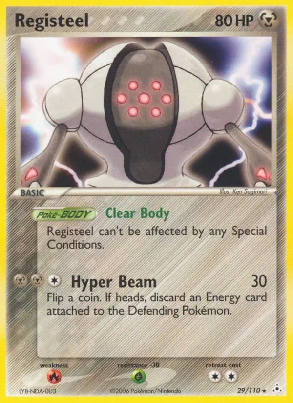 Registeel — EX Holon Phantoms 29 German Pokémon card