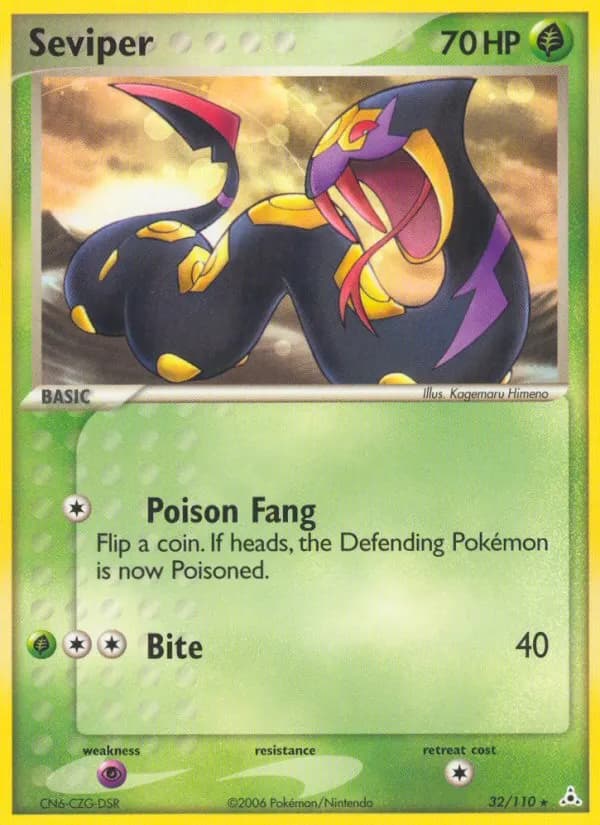 Seviper — Holon Phantoms 32 Pokémon card