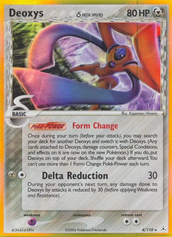 Deoxys δ — Holon Phantoms 4 Pokémon card
