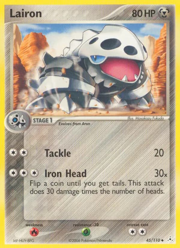 Lairon — Holon Phantoms 45 Pokémon card
