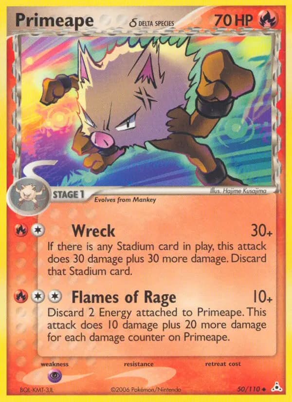 Rasaff δ — EX Holon Phantoms 50 German Pokémon card