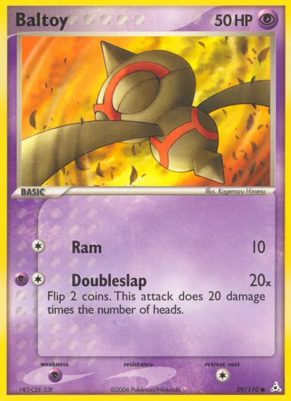 Baltoy — Holon Phantoms 59 Pokémon card