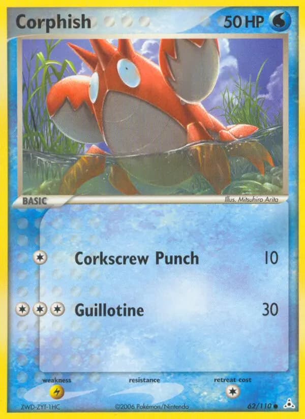 Krebscorps — EX Holon Phantoms 62 German Pokémon card