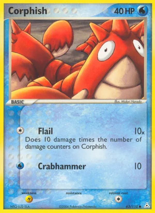Krebscorps — EX Holon Phantoms 63 German Pokémon card