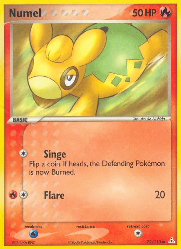 Camaub — EX Holon Phantoms 72 German Pokémon card