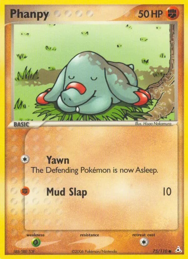 Phanpy — Holon Phantoms 75 Pokémon card
