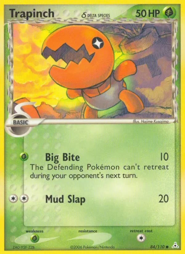 Trapinch δ — Holon Phantoms 84 Pokémon card