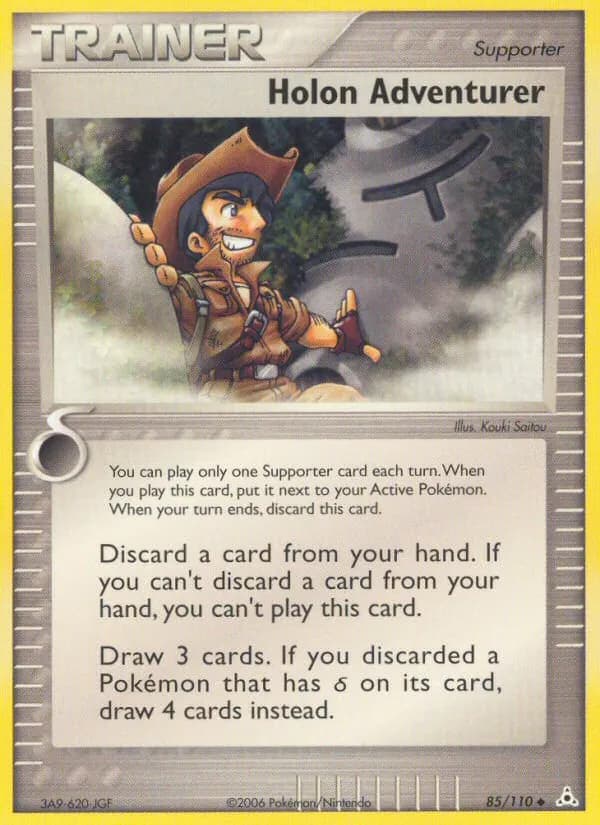 Holon Adventurer — Holon Phantoms 85 Pokémon card