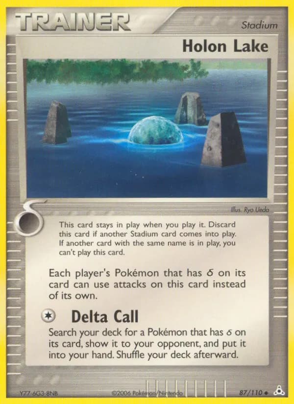 Holon-See — EX Holon Phantoms 87 German Pokémon card