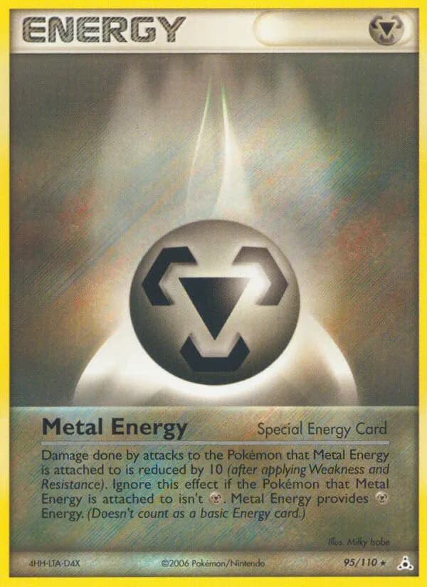 Metal Energy — Holon Phantoms 95 Pokémon card