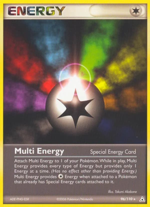 Multi Energy — Holon Phantoms 96 Pokémon card