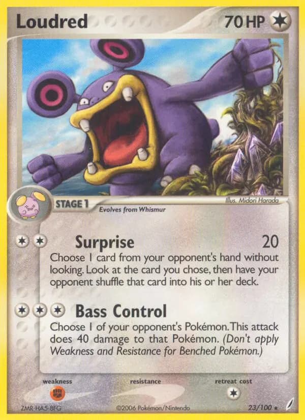 Krakeelo — EX Crystal Guardians 23 German Pokémon card