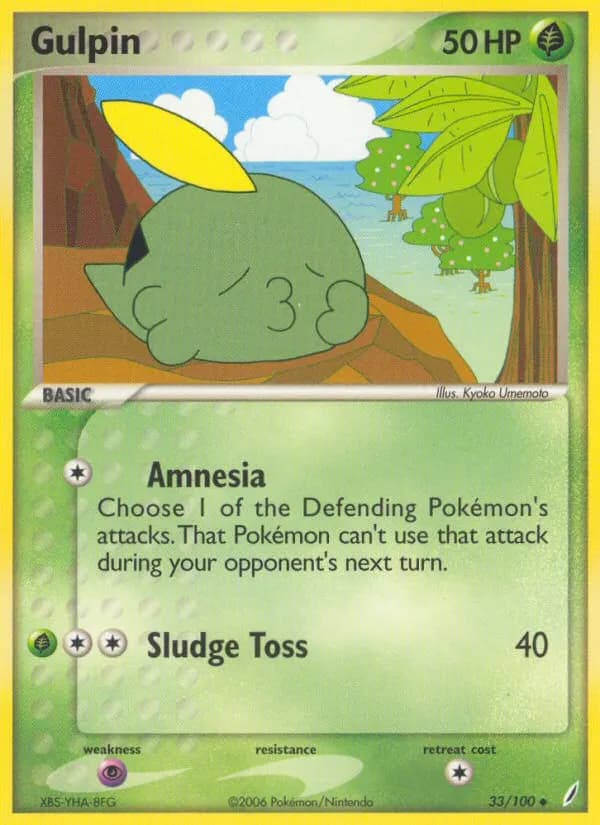 Schluppuck — EX Crystal Guardians 33 German Pokémon card