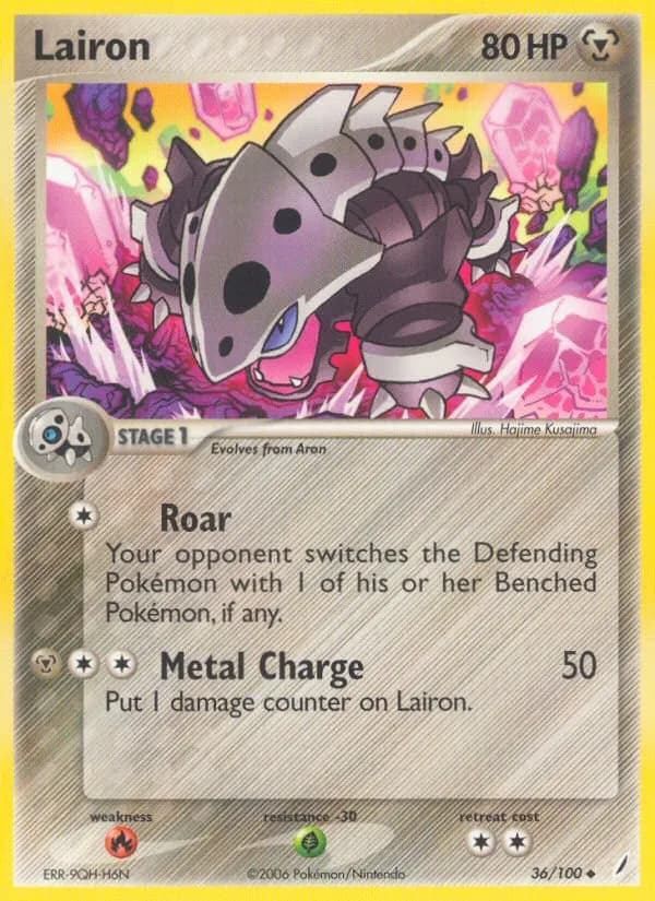 Stollrak — EX Crystal Guardians 36 German Pokémon card