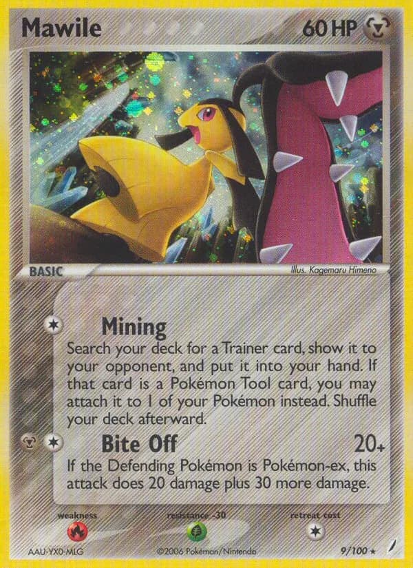 Mawile — Crystal Guardians 9 Pokémon card