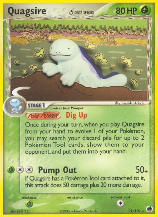 Morlord δ — EX Dragon Frontiers 21 German Pokémon card