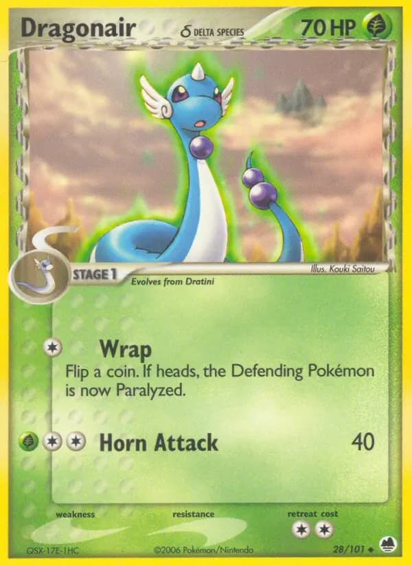 Dragonir δ — EX Dragon Frontiers 28 German Pokémon card
