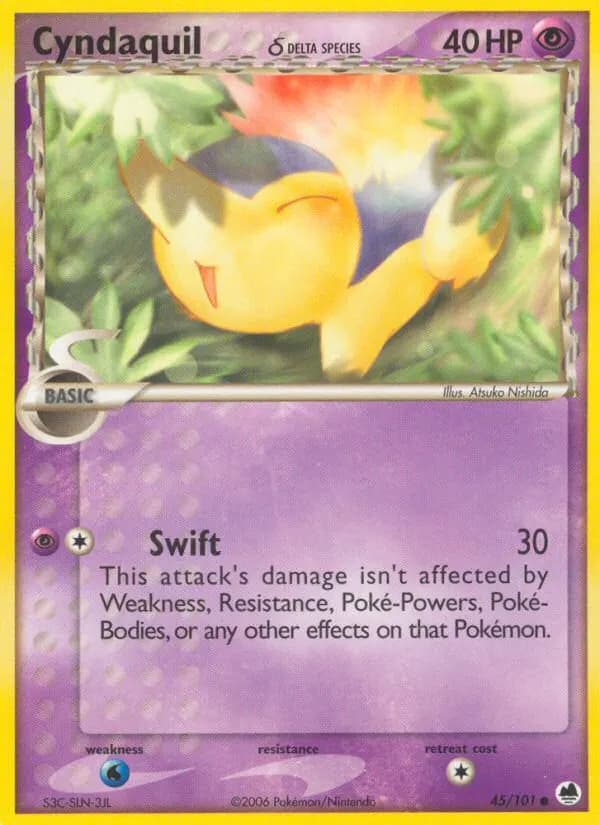 Feurigel δ — EX Dragon Frontiers 45 German Pokémon card