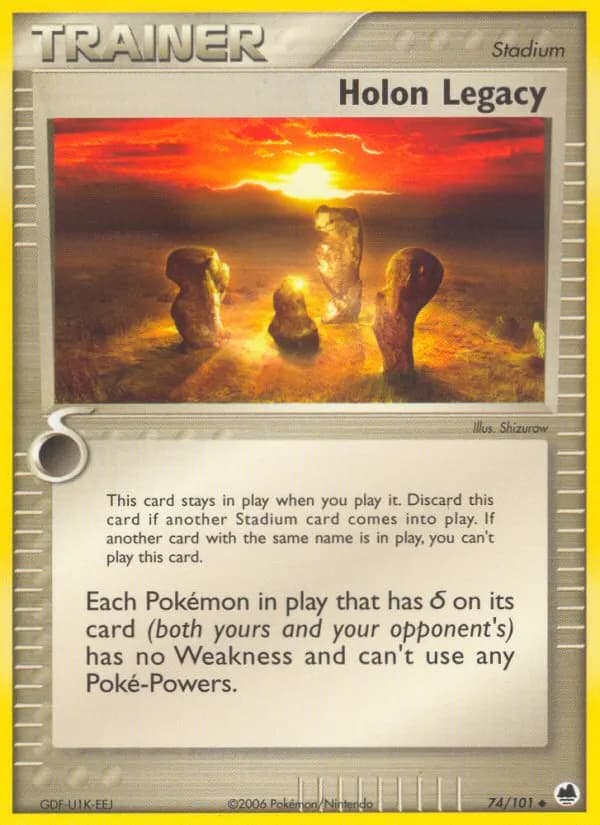 Holon-Vermächtnis — EX Dragon Frontiers 74 German Pokémon card