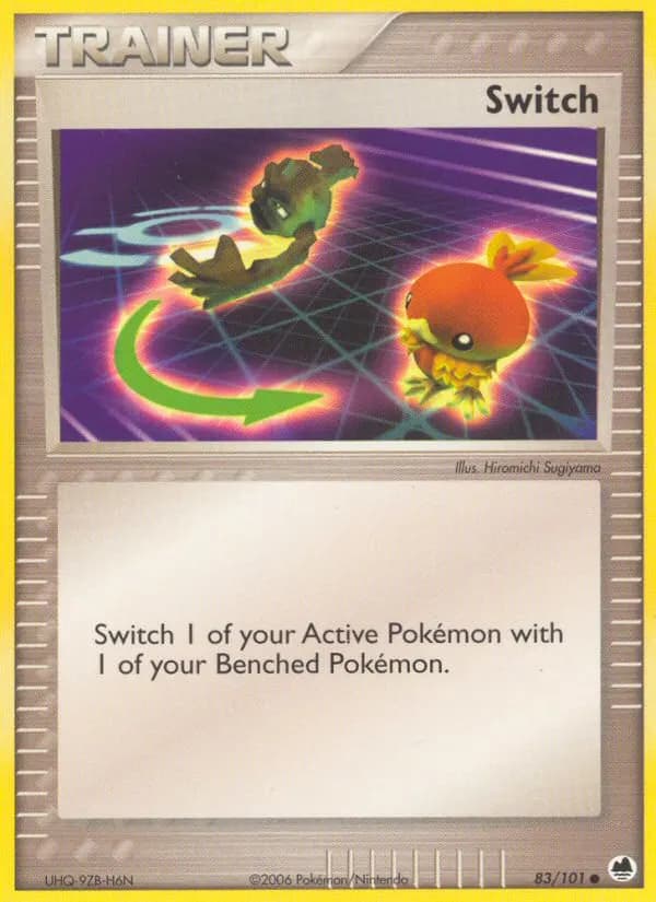 Tausch — EX Dragon Frontiers 83 German Pokémon card