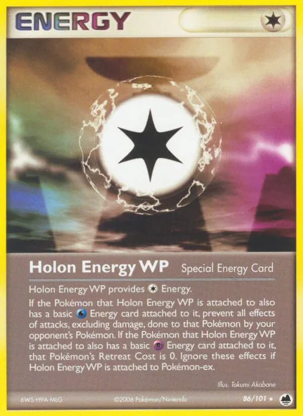 Holon Energy WP — Dragon Frontiers 86 Pokémon card