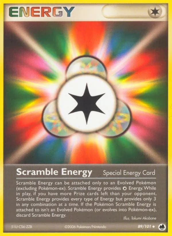 Scramble Energy — Dragon Frontiers 89 Pokémon card