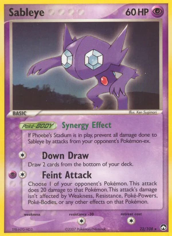 Zobiris — EX Power Keepers 22 German Pokémon card