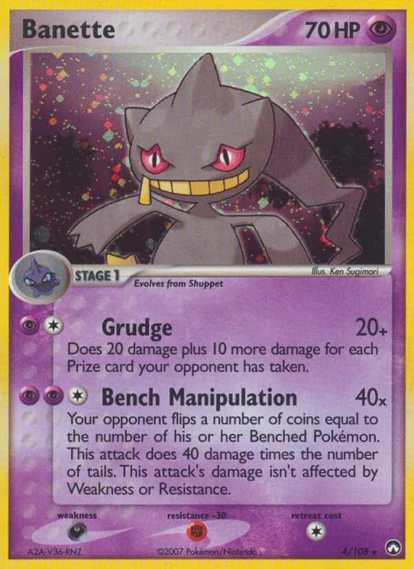 Banette — Power Keepers 4 Pokémon card