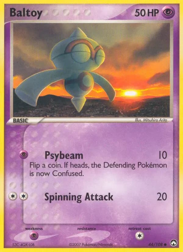 Baltoy — Power Keepers 44 Pokémon card