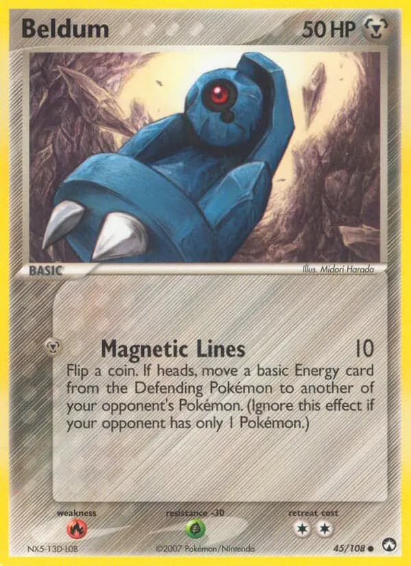 Tanhel — EX Power Keepers 45 German Pokémon card