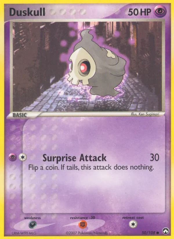 Duskull — Power Keepers 50 Pokémon card