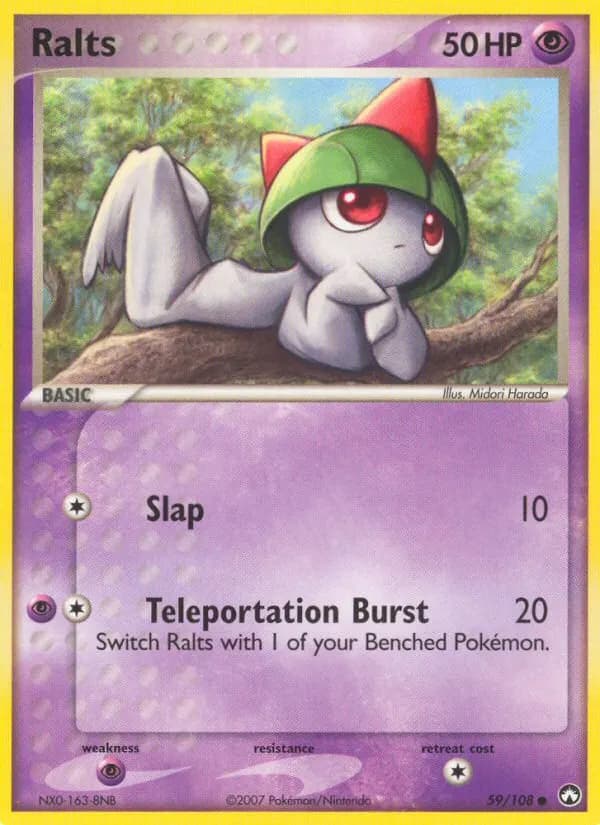 Trasla — EX Power Keepers 59 German Pokémon card