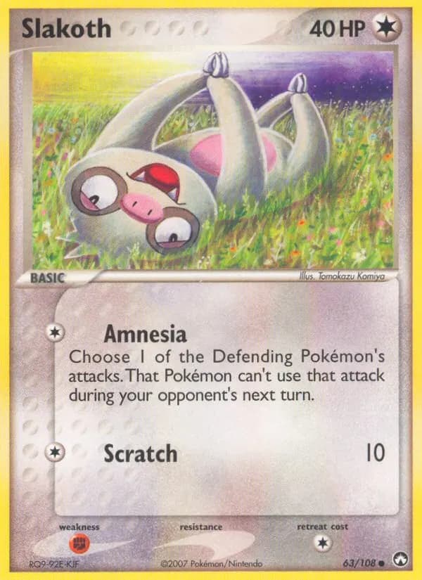 Bummelz — EX Power Keepers 63 German Pokémon card