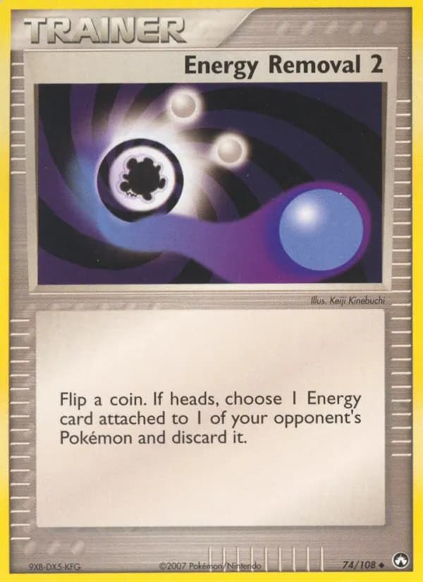 Energy Removal 2 — Power Keepers 74 Pokémon card